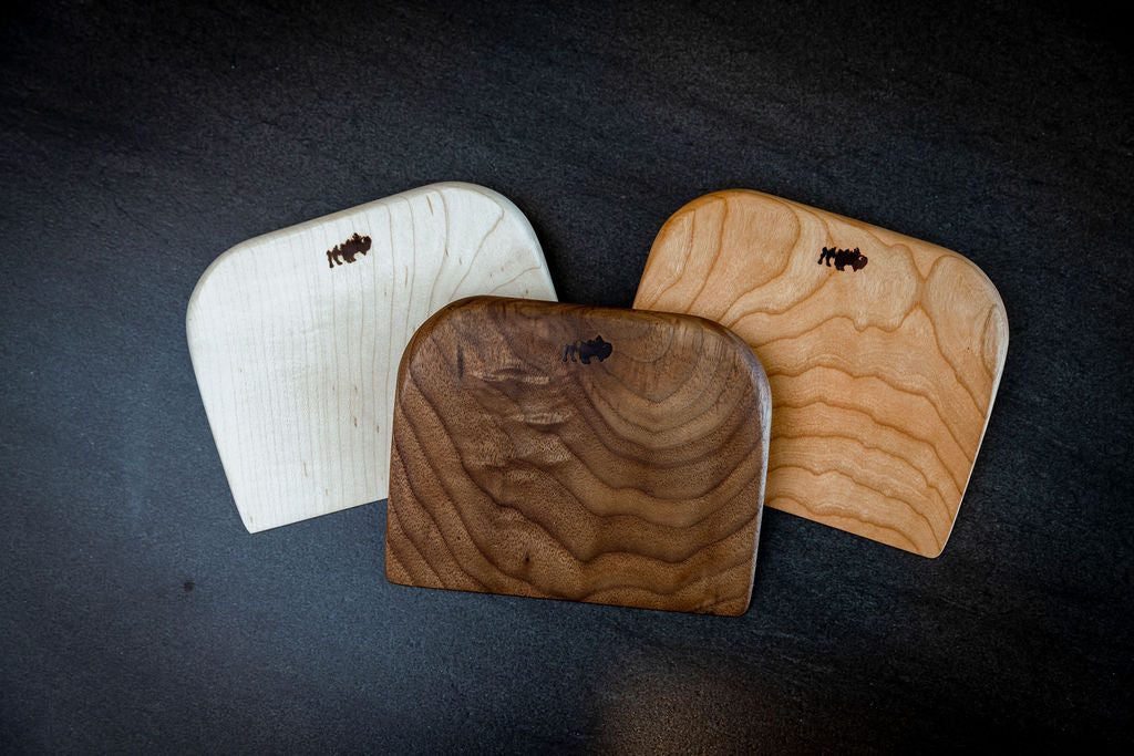 Sourdough Bread Scraper | Hardwood Breadmaking Scraper | Barlow Kitchen Tools
