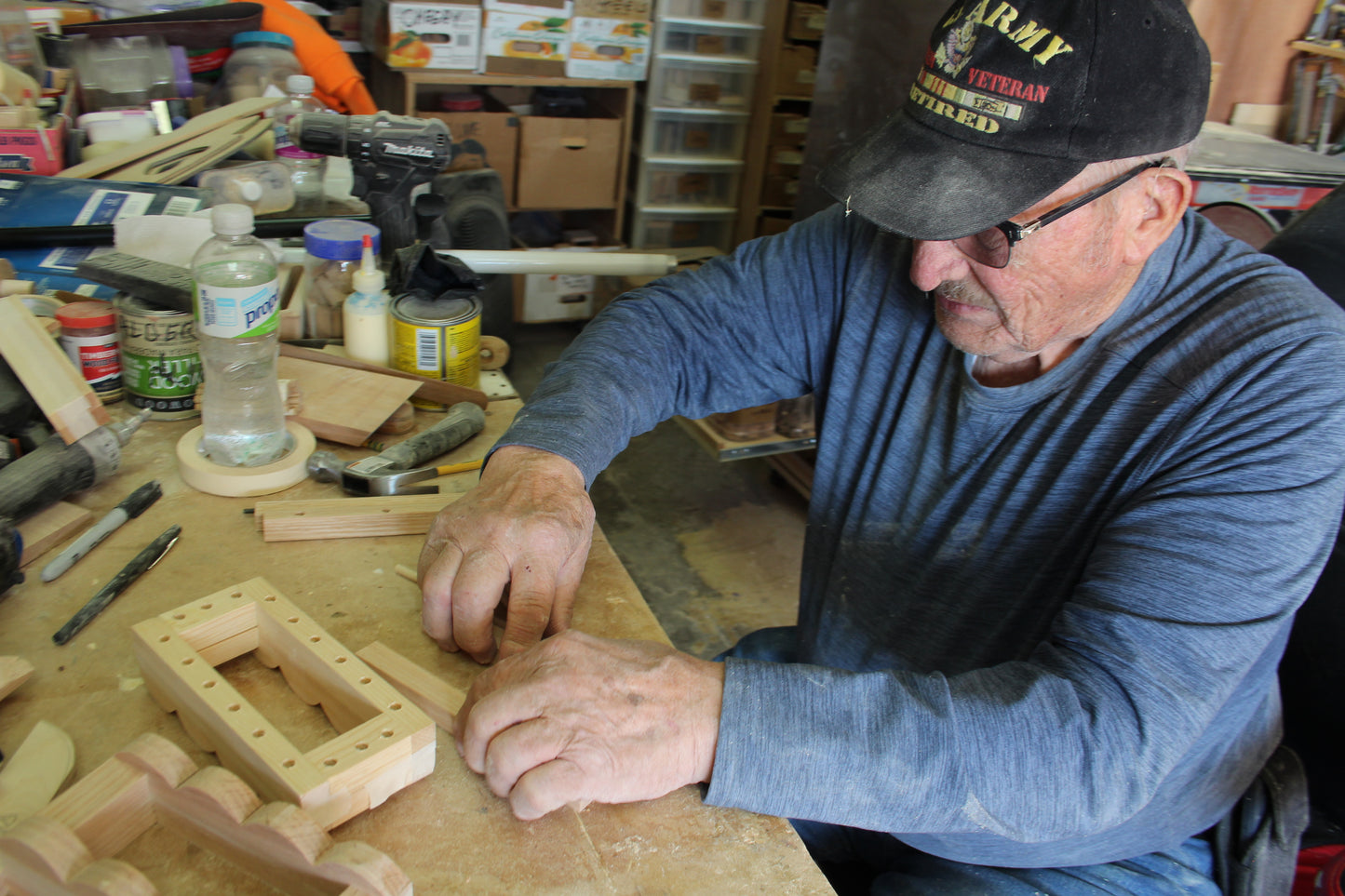 Complete Handcrafted Train Set | Vintage Locomotive | Hardwood Railroad Gifts And Decor