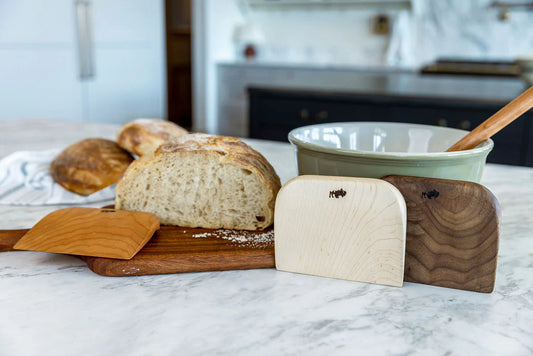 Sourdough Bread Scraper | Hardwood Breadmaking Scraper | Barlow Kitchen Tools