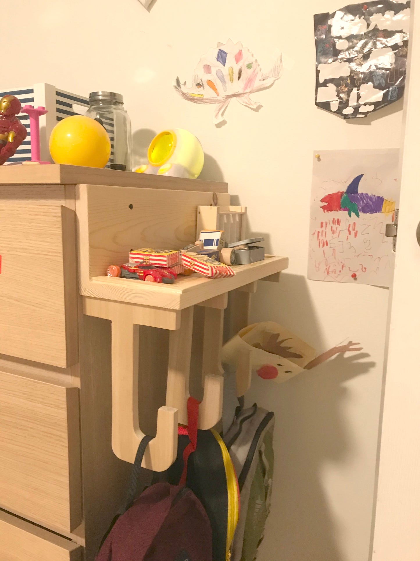 Personalized Letter Shelves